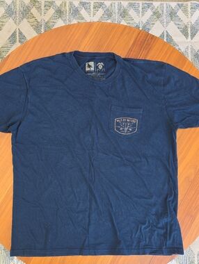 Hippytree Mens Pocket Tee - Navy